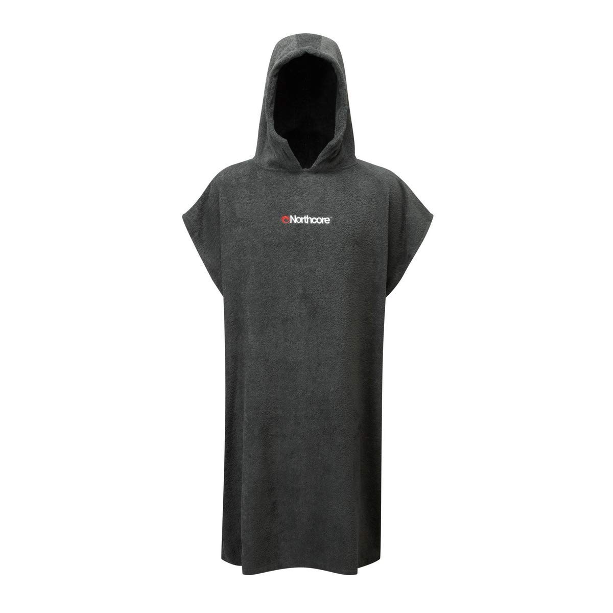 Northcore Surfing and Watersports Accessories - Unisex Beach Basha Changing Robe Poncho GREY - One size