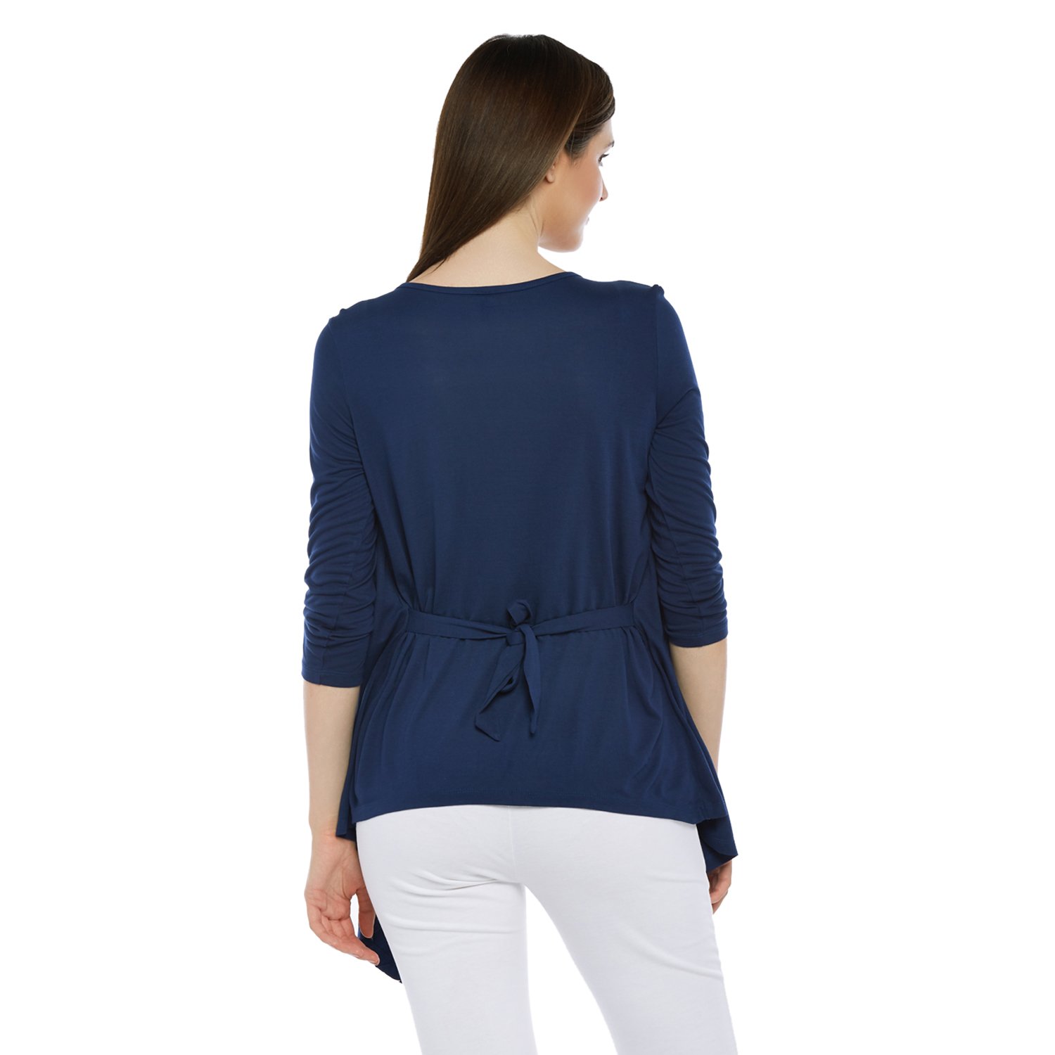 ajile by pantaloons women's round neck shrug