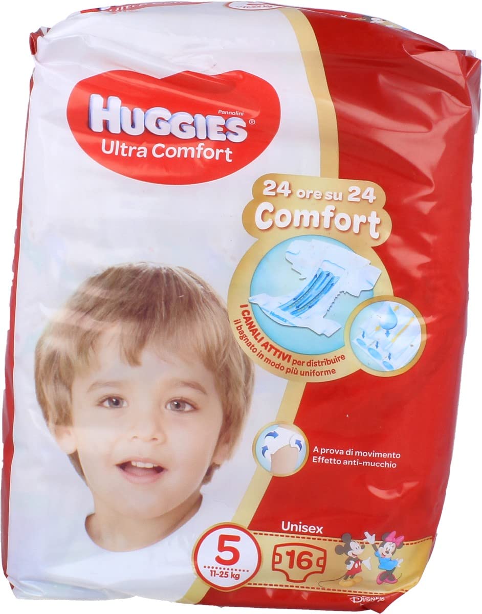 Ultra Comfort Base Pack 5^ 11-25kg 16 PCS