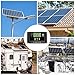 ALLPOWERS 30A Solar Charger Controller 12V/24V Solar Panel Battery Intelligent Regulator with Dual USB Ports, LCD Display