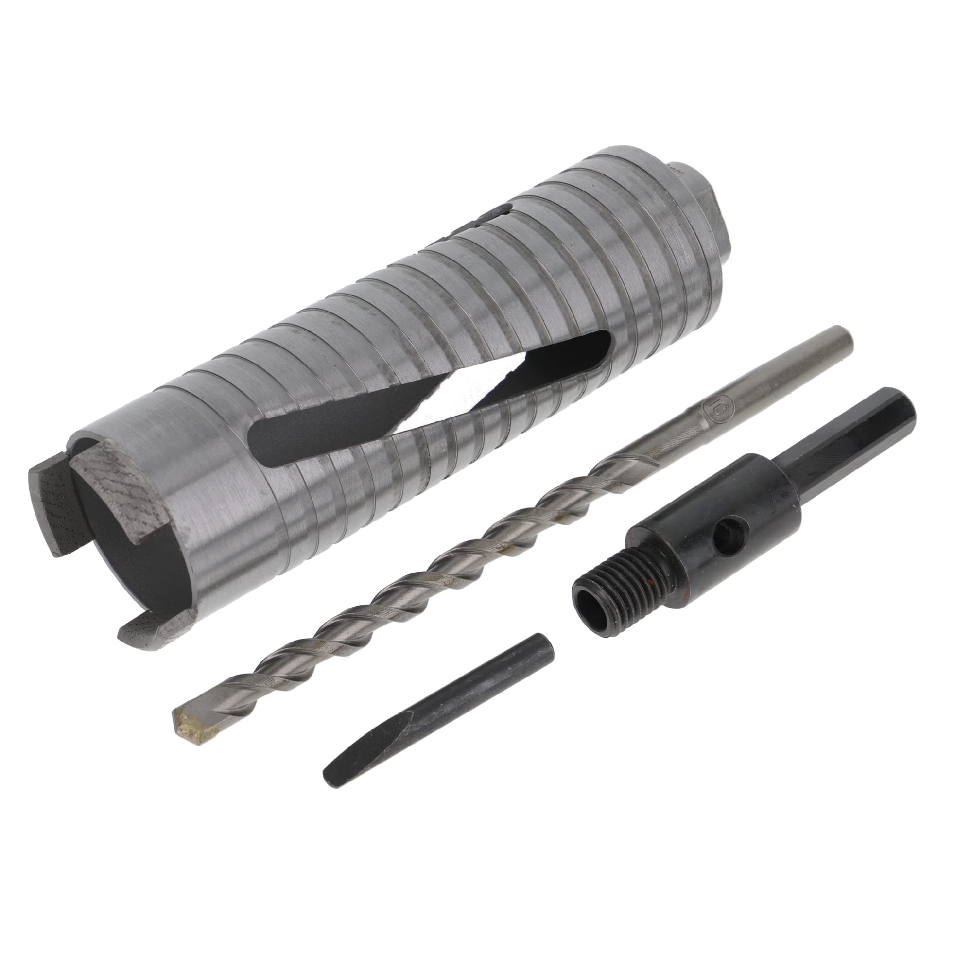 PRODIAMANT diamond core bit ø 52mm effective length 150mm with hexagon adapter laser welded for dry drilling in concrete