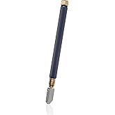 TOYO TC17B | Self-Oiling Glass Cutter | Brass Handled Straight Supercutter | Original Self Oiling Glasscutter. Brass Handled Supercutter and Straight Blade. Made in Japan