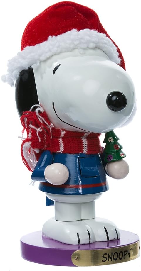 Nutcrackers - Peanuts Kurt Adler PN6801L Snoopy Nutcracker, 10-Inch