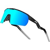 ATTCL Lightweight Running Sunglasses Women Men Wrap Around UV400 Sports | TR90 Anti Slip Frame, Fashion Design, Reduces Glare, Fit for Cycling, Outdoors, Daily Sun Glasses, UV Protection