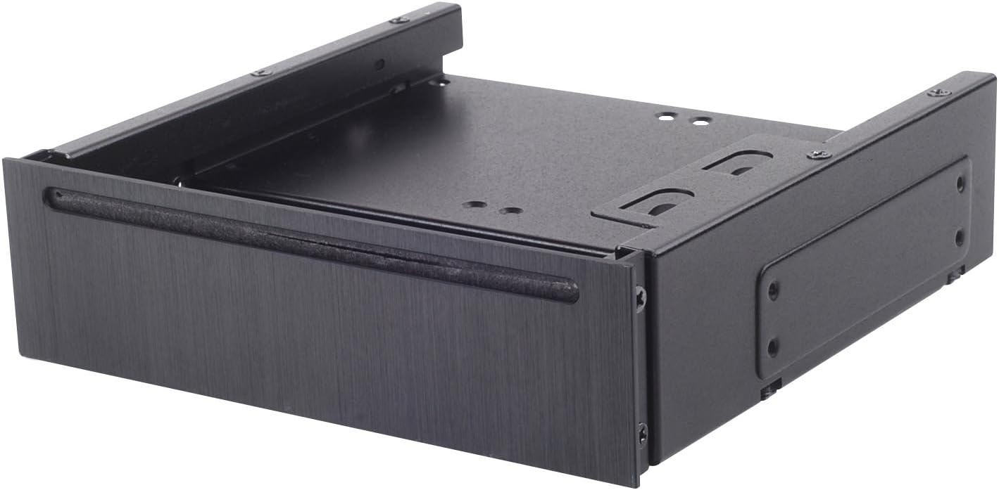 SilverStone SSTFP58B 5.25 Inch alu. Front Panel with 1x SlotLoading