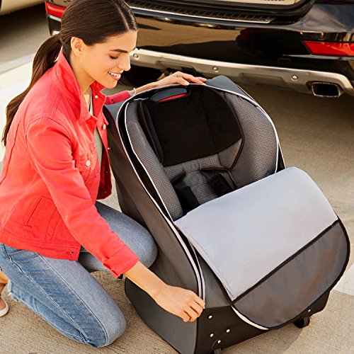 brica car seat travel cart
