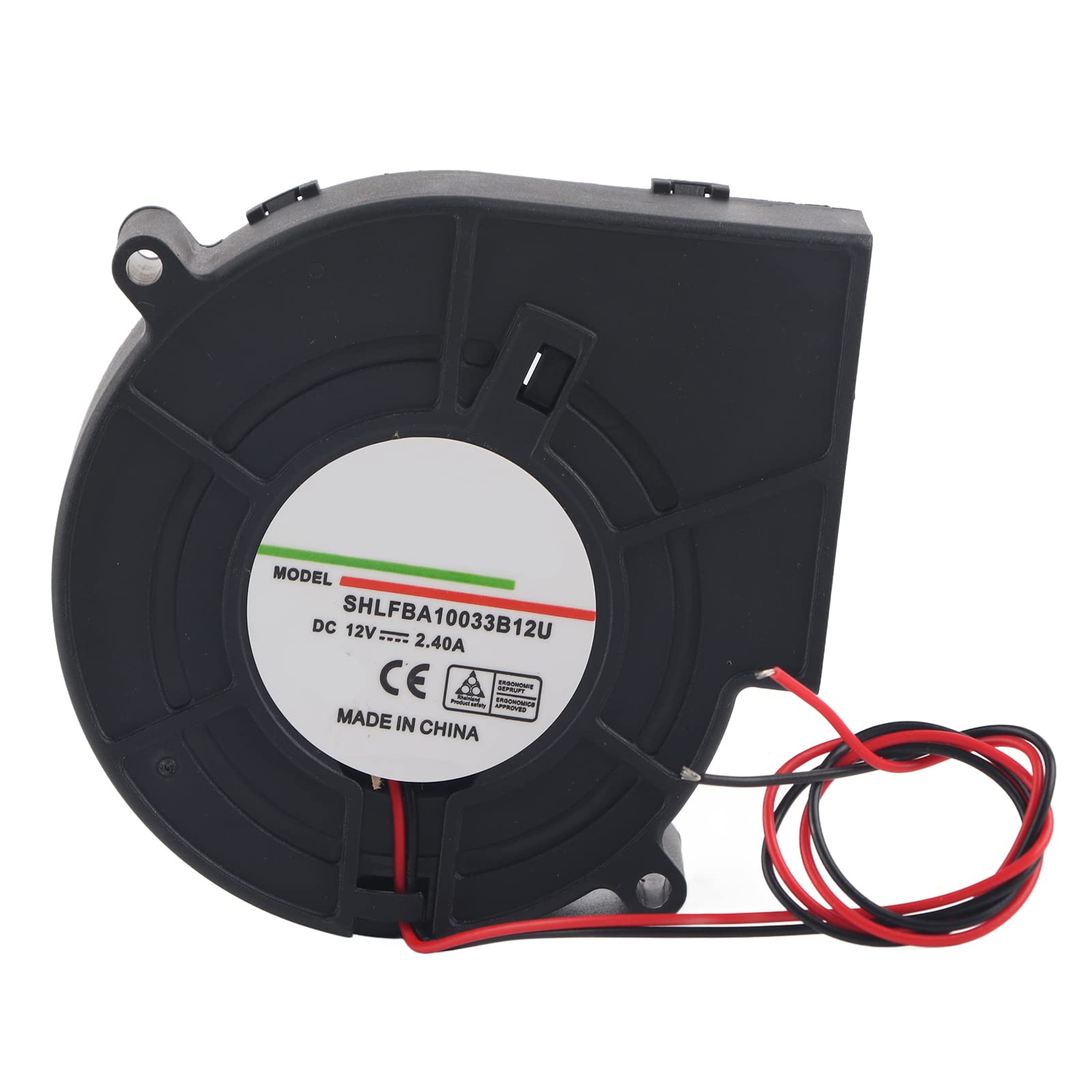 Joyzan Brushless Cooling Blower Fan, Double Ball Air Fans Multipurpose Turbine Fan Centrifugal Turbo Equipment High Volume Speed Furnace Mover Ventilation Inflatable Dryer Picnic Camping Barbecue