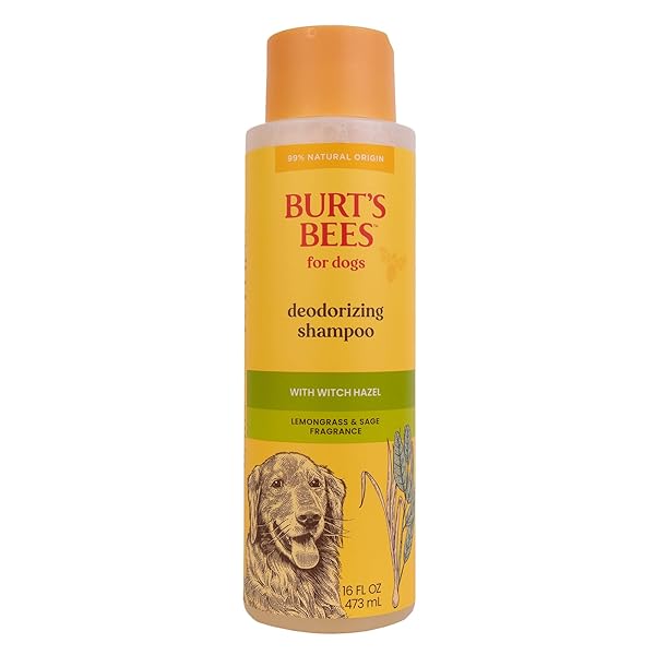 BURT’S BEES FOR PETS DEODORIZING DOG SHAMPOO WITH...