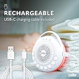 LUMI Zello Portable Pro White Noise Machine 30 Sounds Night Light Rechargeable view 8