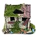 Delight eShop Aquarium Landscaping Decoration Resin House Cave Fish Tank Ornament With Moss