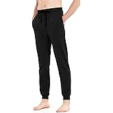 Idtswch 34/36/38/40 Long Inseam Mens Tall Sweatpants Fleece-Line Extra Long Joggers Pant with Zip Pockets