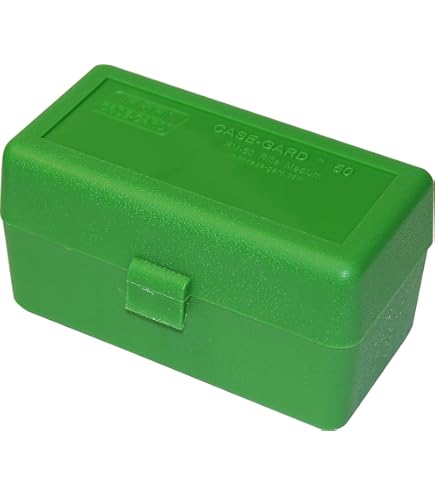 MTM 50 Round Flip-Top Rifle Ammo Box .22-250 to 7.62 X 39
