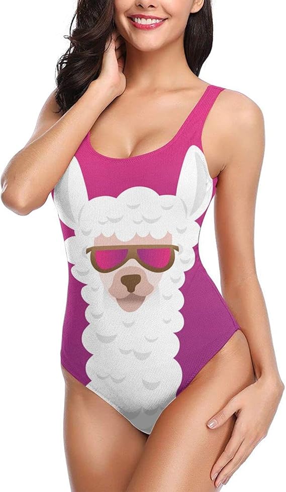 Amazon Co Jp スクール水着 水着 レディース アルパカ かっこいい 紫 ワンピース ビキニ 連体式 水浴 水泳 温泉 可愛い Bolaco 服 ファッション小物