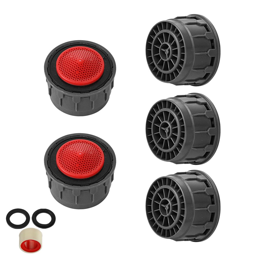 JQK Faucet Areator, 2.2 GPM Flow Retrictor Insert Faucet Aerators