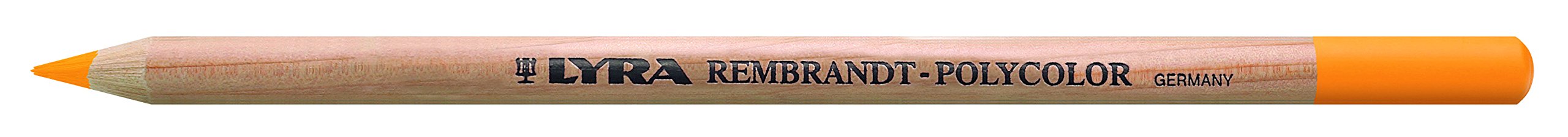Lyra 2000009 Rembrandt Polycolor Artist's Coloured Pencils, Wooden, Chromgelb Dunkel 7 x 4.8 x 1.7 cm