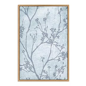 SIGNWIN Framed Canvas Wall Art Birds on Tree...