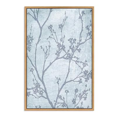 SIGNWIN Framed Canvas Wall Art Birds on Tree...