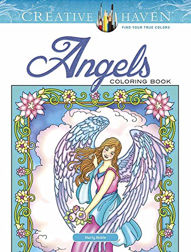 Creative Haven Angels Coloring Book (Adult Coloring)