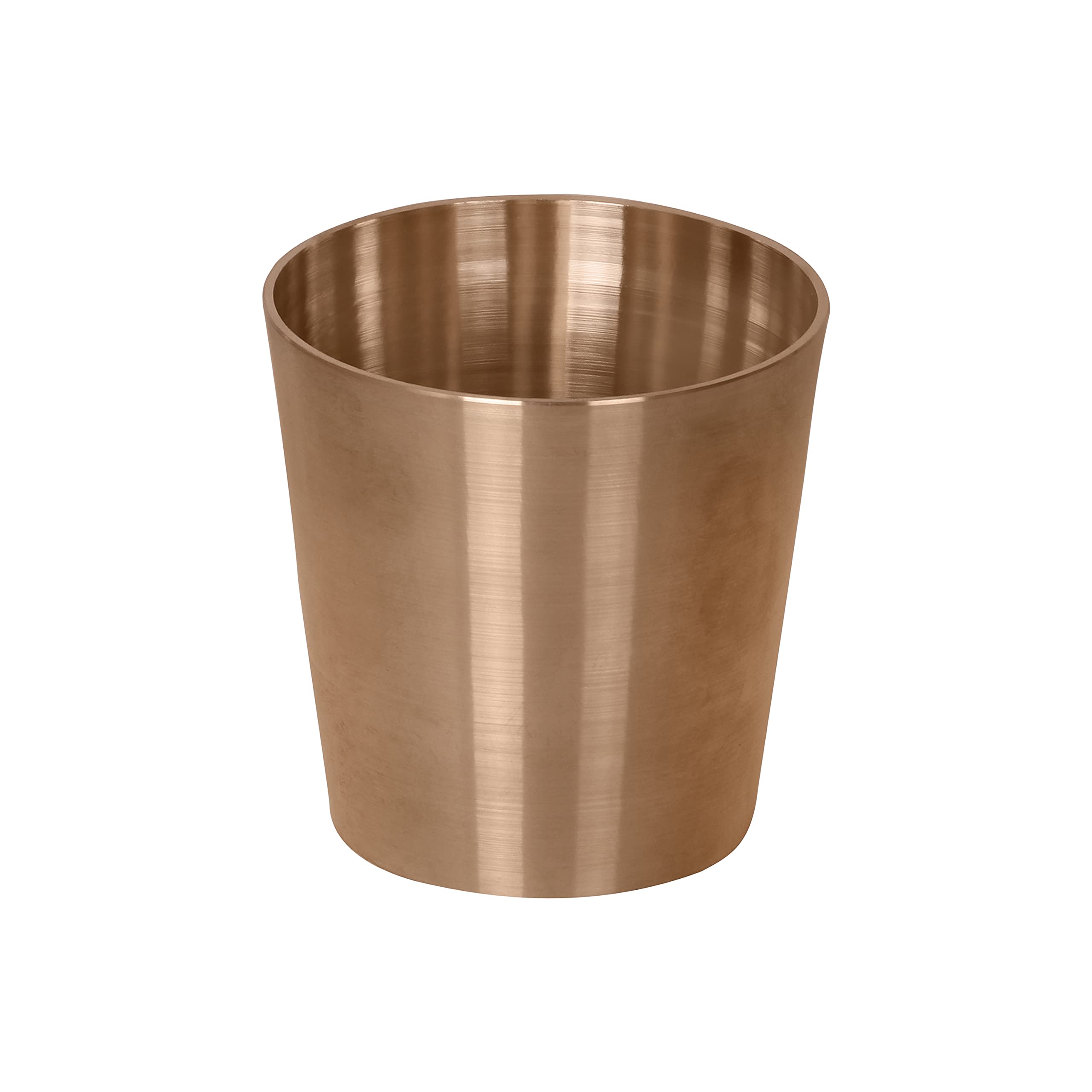 De Kulture Handmade Large Bronze Kansa Glass Ayurveda Cup Tumbler for Milk Water Cocktails Lassi Chaas Medicinal Liquid, Ideal for Dining Table Decoration 2.5 x 2.5 (DH) Inches, 150 ML