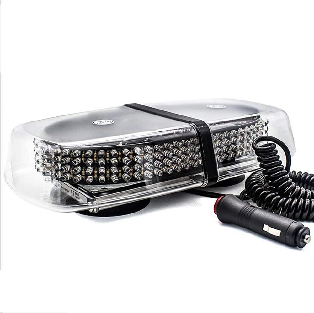 JINGBO DC12V 240 LED Red Yellow Blue Car Vehicle Police Warning Light Magnetic Mounted Flashing Strobe Emergency Light Beacon Lamp