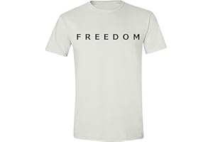 SIMPLE GUY Freedom Shirt – Simple Freedom Text T Shirt for Men & Women Patriotic Men's Tshirts Graphic Tee