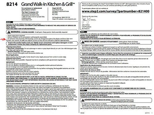 Step2  Grand Walk-in Kitchen and Grill, Brown/Tan/Maroon