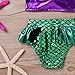 Kids Toddler Baby Girl Mermaid Swimsuits Halter Swimwear Bikini Set with Headband 3Pcs Set (Mermaid, 2-3T)
