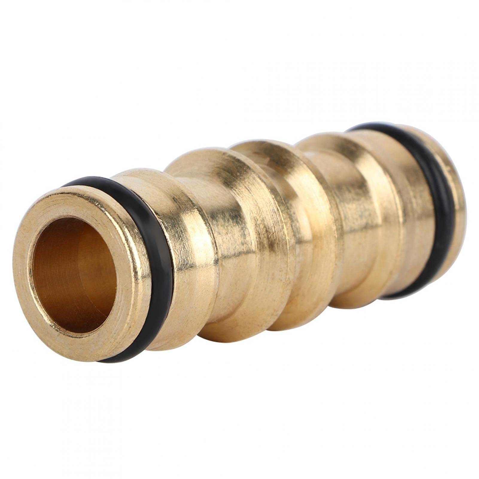 BWLZSP Hose Tap Brass,Brass Hose Tap Connector Threaded Garden Water Pipe Adaptor Fitting