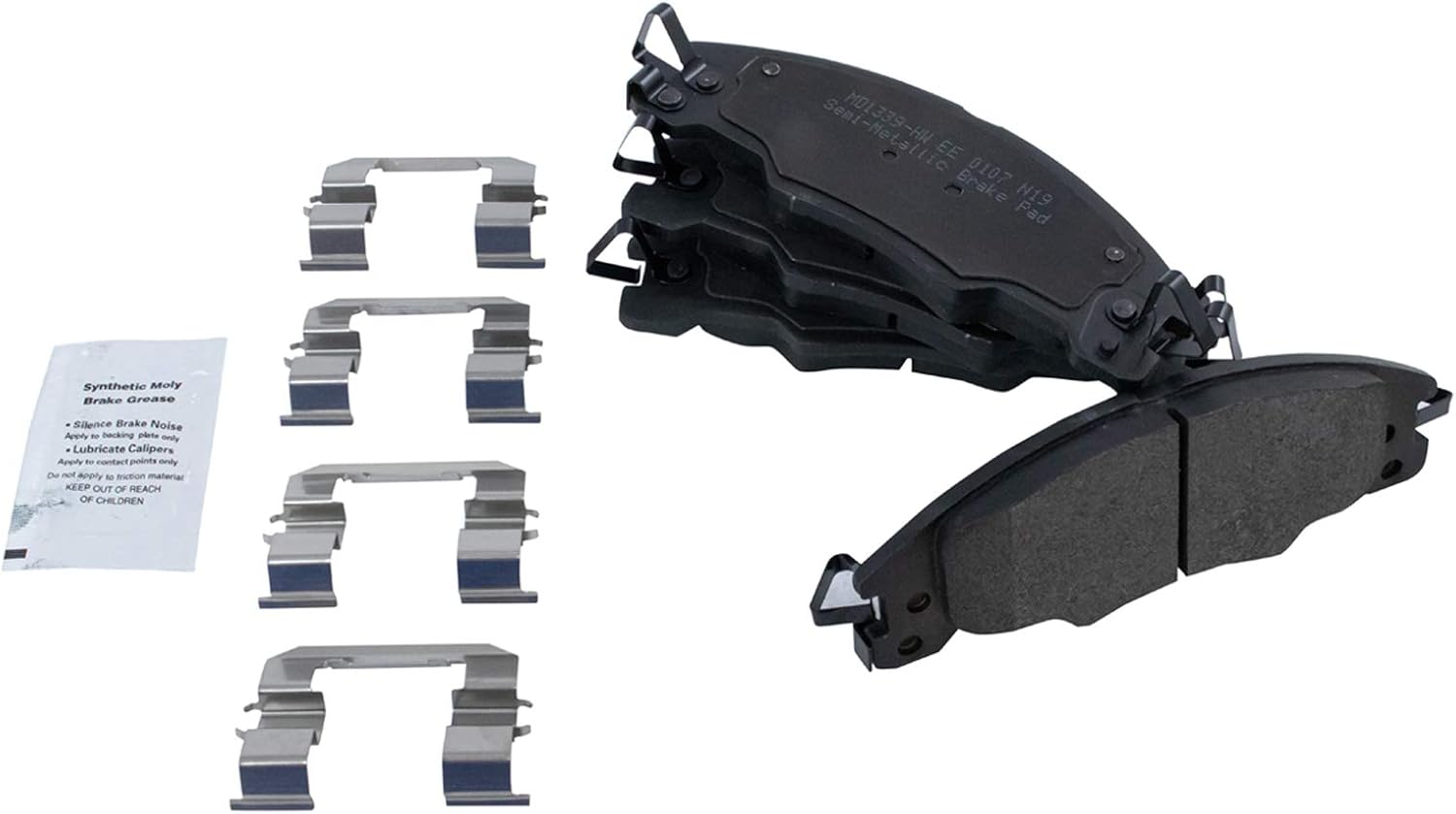Front Brake Pads SemiMetallic for 0811 Ford Focus Automotive