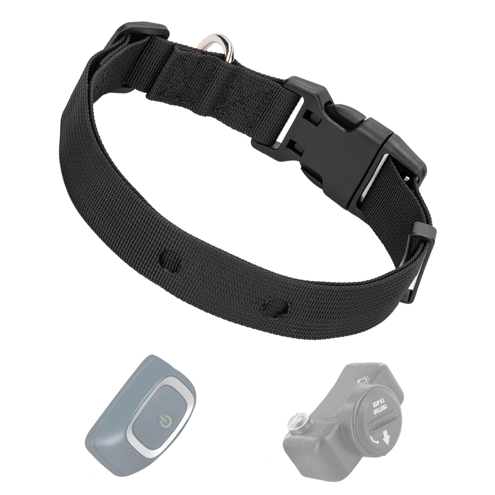 Photo 1 of Replacement Collar Compatible with PetSafe Receiver Collars, Adjustable Nylon Dog Collar, with Quick Release Buckle, Easy to Install, Shock Collars Replacement Strap Fits for 15-25 Inch Neck Sizes