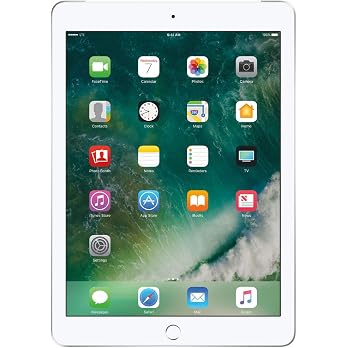 Apple iPad with WiFi + Cellular, 32GB, Silver (2017 Model) (Refurbished) - View 8
