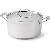 Cuisinart 744-24 Chef's Classic Stainless Stockpot with Cover, 6-Quart,Silver