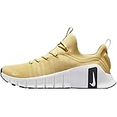 Nike Free Metcon 6 (Team Bank) Men's Workout Shoes (HM3754-701, Vegas Gold/Black/White) Size 7