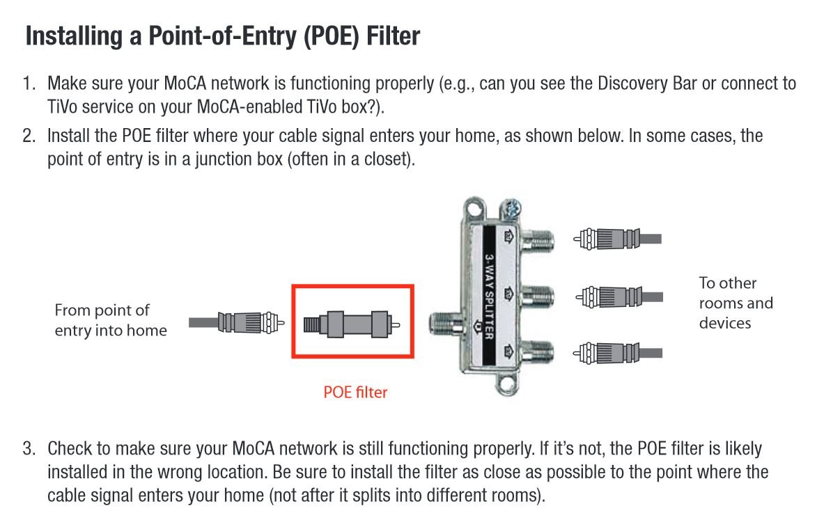 Poe filter. Poe filter