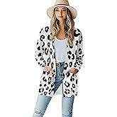 Jndtueit Cardigan Sweaters for Women Long Sleeve Cardigan Soft Drape Open Front Fall Dusters V-Neck Jackets Dressy Loose Coat