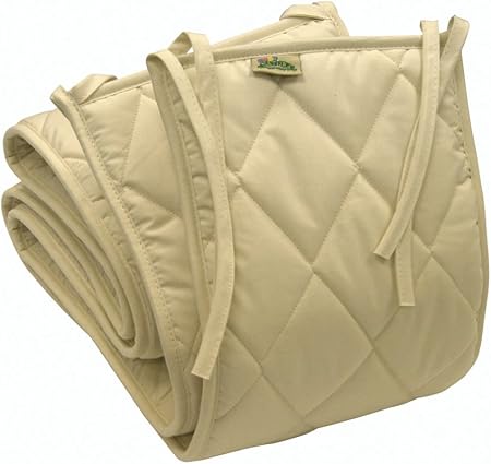 organic crib bumper pad