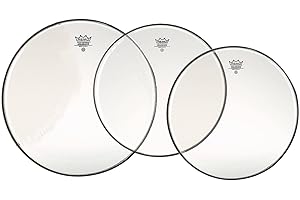 Remo PP-0970-BE Emperor Clear Tom Drumhead Pack - 12", 13" & 16"