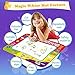 Magic Water Doodle Mat with Rainbow Color Swatches,Children Water Drawing Mat Board,Educational Toy Gift