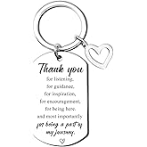 OWIGIU Thank You Gifts for Women Small Gifts for Coworkers Teachers Thank You Keychain Appreciation Small Birthday Gift for Coworkers Nurses Employee