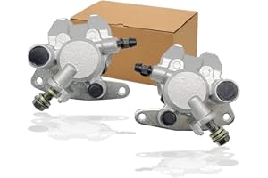 Earlyred Front Brake Calipers for Honda 300EX 400EX TRX400EX TRX400X TRX300EX TRX300X 250X 250EX TRX250EX TRX250X Sportrax Fourtrax Left and Right with Pads