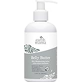 Earth Mama Belly Butter for Pregnancy & Skin Moisturizer For Sensitive Skin, 240ml