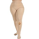 MERYLURE Plus Size Fleece Lined Tights, Warm Winter Thermal Pantyhose Women, Queen Thick High Waisted Opaque Leggings