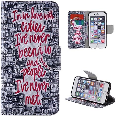 iphone 6s Case,6 Case,iphone 6 Case,leather Flip Credit Card Wallet Phone Case Magnetic Clasp for Apple iPhone 6 iPhone 6S