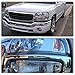 AUTOSAVER88 00 01 02 03 04 05 06 GMC Yukon/Yukon XL/Sierra Denali Headlight Assembly+Park/Signal/Side Maker Lamp,Halo headlamp Clear Lens Chrome housing,One-Year Limited Warranty(4PCS)