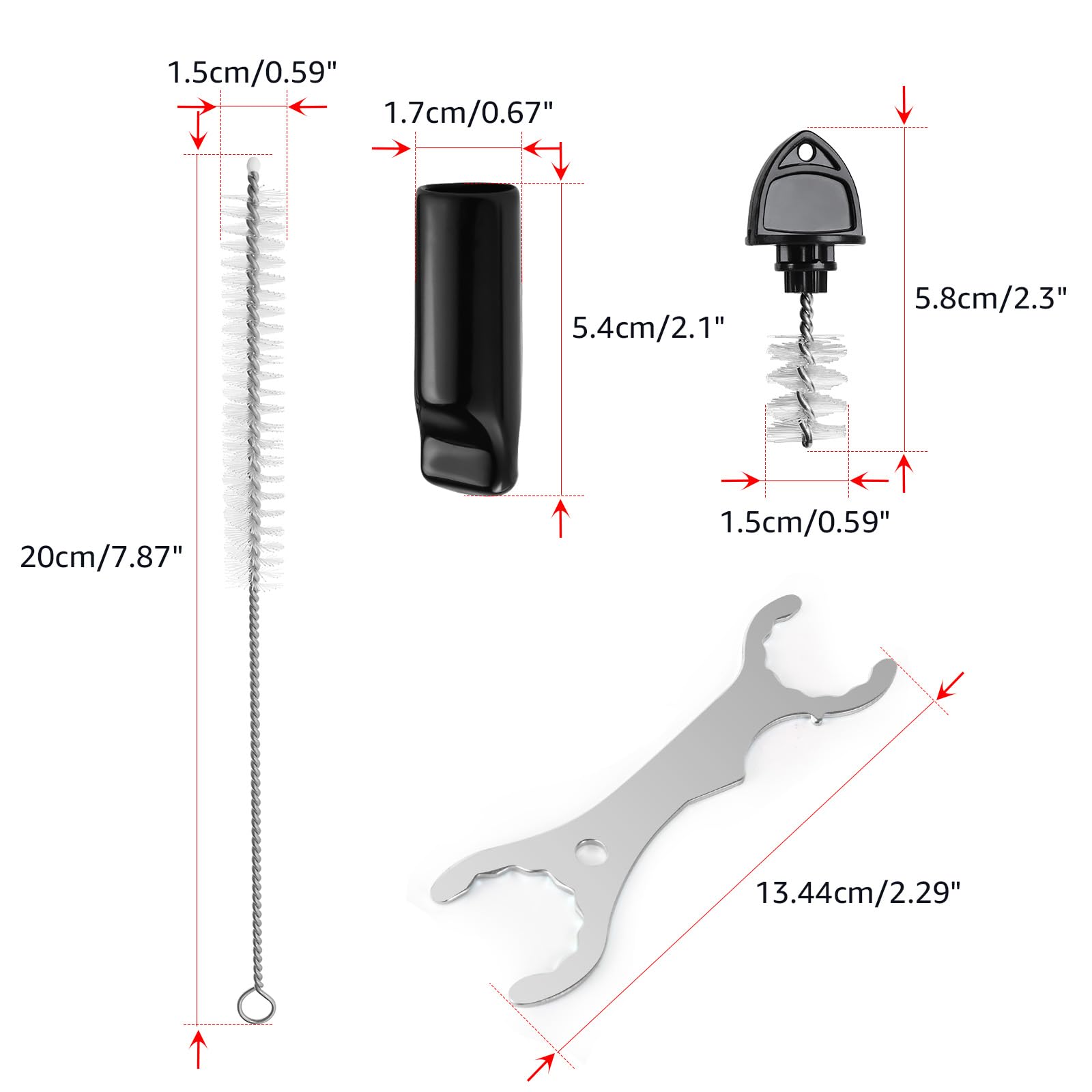 Draft Beer Tap Plugs Brush Beer Faucet Plug 5PCS Beer Keg Tap Plugs