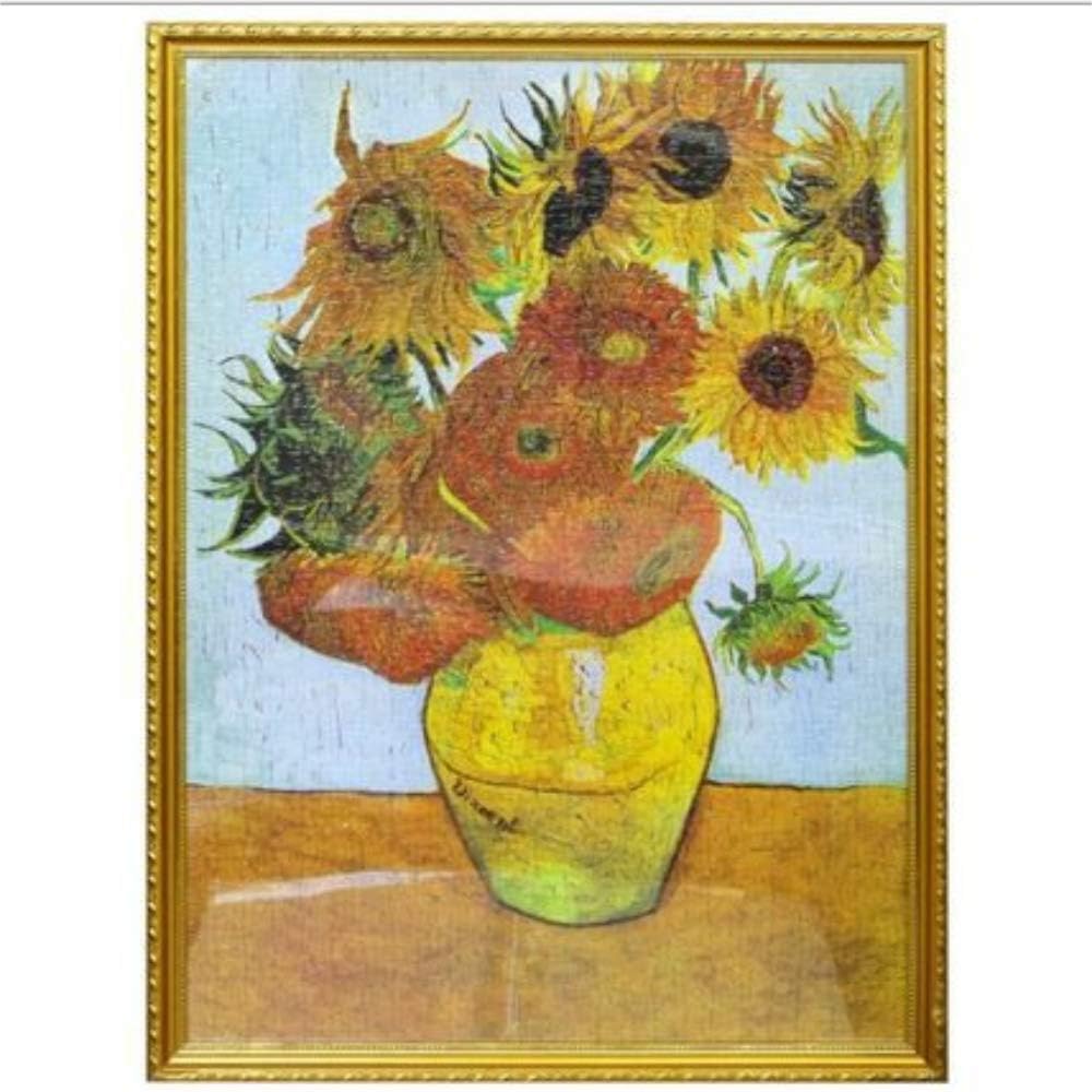 RUIKA Jigsaw Puzzle 1000 Piece for Adults and Children Puzzle Classic Puzzle Van Gogh Sunflower Landscape DIY Collectibles Modern Home Decoration