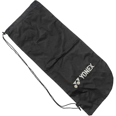 Amazon.com : YONEX Racquet Cover with Drawstring Black Color