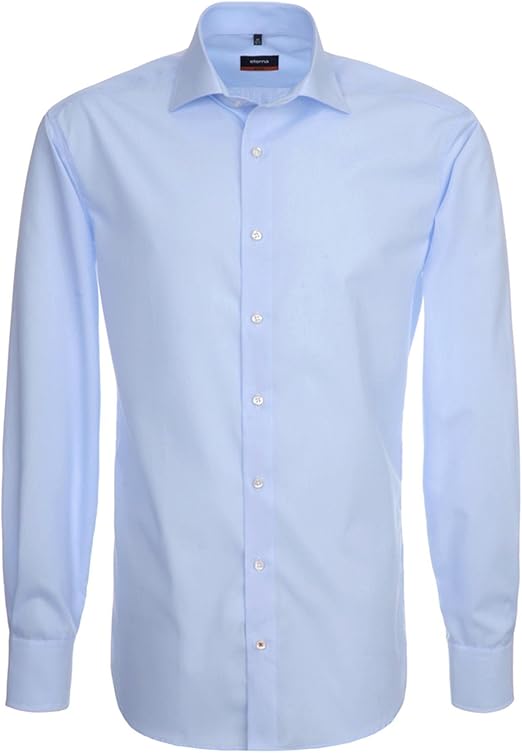 Eterna Herren Hemd Slim Fit Langarm Amazon De Bekleidung