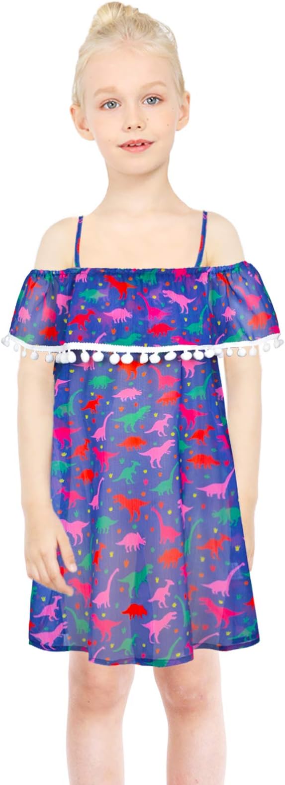 Girls Swimsuit Cover Ups Toddler Swim Cover Up for Swimwear Kids