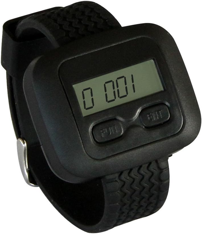 SINGCALL Pager Calling System Restaurant Paging,Wrist Receiver Work with Single Mulit Button APE6600, Black - Image 3